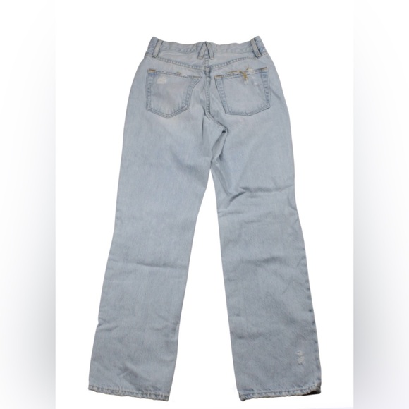 SLVRLAKE Heartbreak Hotel London Ankle High Rise Straight Leg Jeans 25 - Picture 4 of 9